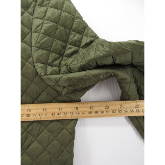 Gumps San Francisco Jacket Small Quilted Coat Button Up Insulated - Picture 6 of 11